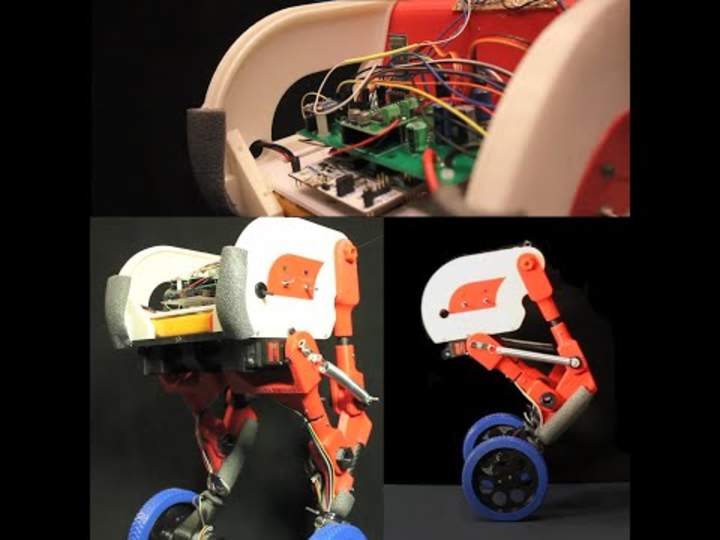 Cover image for FLEX: The Wheeled Bipedal Legged Self Balancing Robot