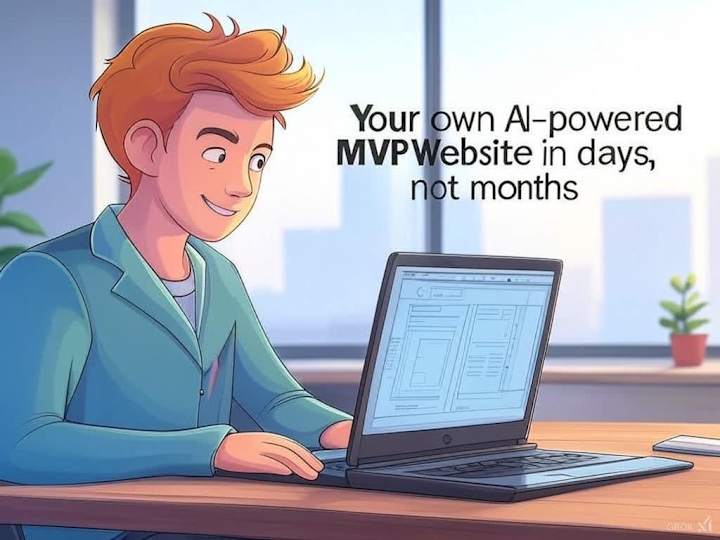 Cover image for Your own AI-powered MVP website in one week