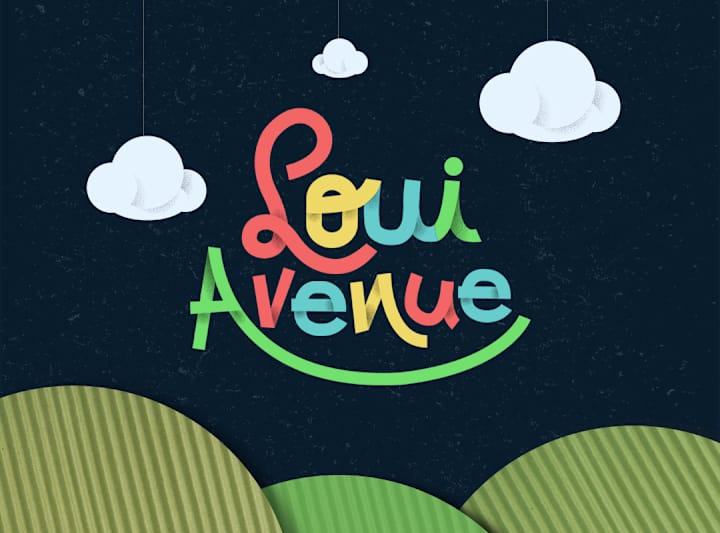 Cover image for Loui Avenuew- Logo Design on Behance