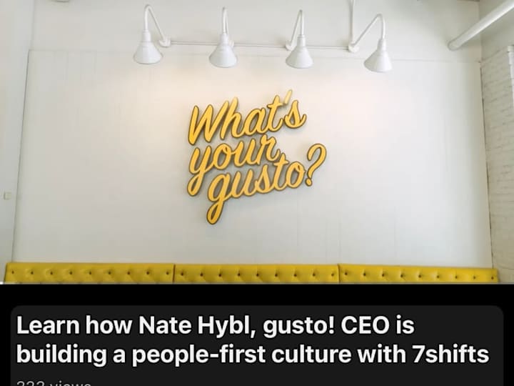 Cover image for Learn how Nate Hybl, gusto! CEO is building a people-first cult…