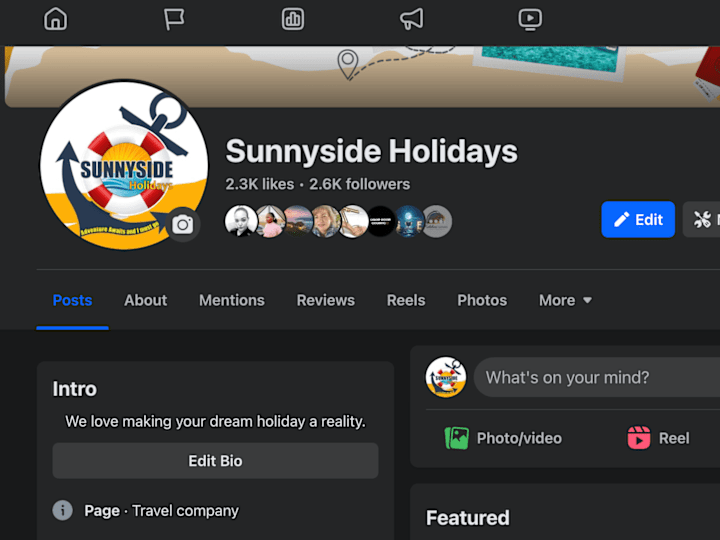 Cover image for Social media manager and content creator