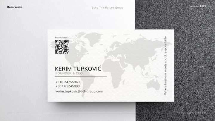 Cover image for Business Cards for Build The Future Group