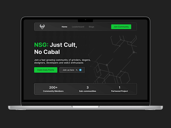 Cover image for Web 3 Landing Page Design Submission