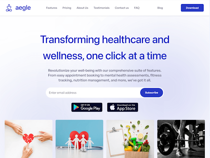 Cover image for Aegle Health