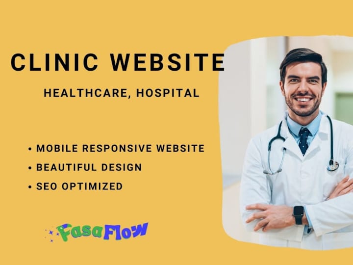 Cover image for Clinic Website Design | Healthcare Website | Medical Website