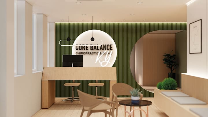 Cover image for 'CORE BALANCE CHIROPRACTIC CLINIC' :: Behance