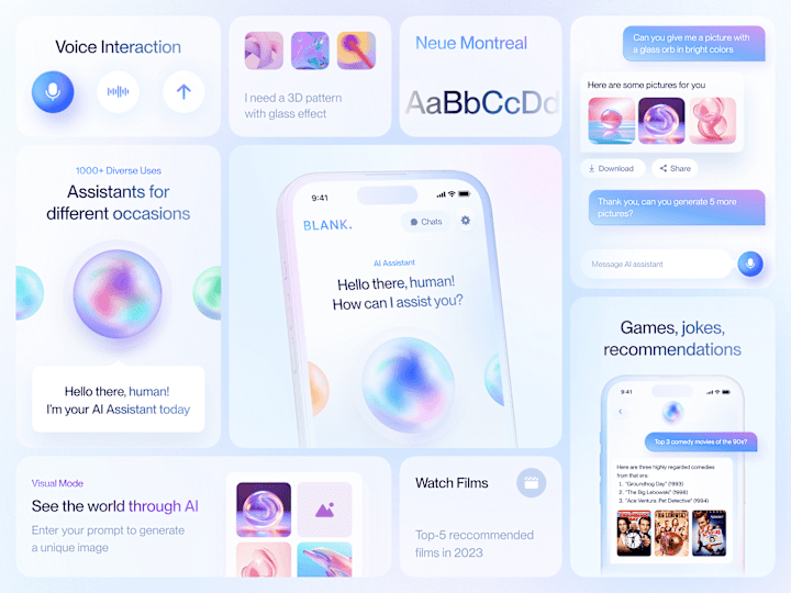 Cover image for Blank AI. Chat GPT-powered AI assistant