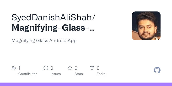 Cover image for Magnifying Glass Android App Development