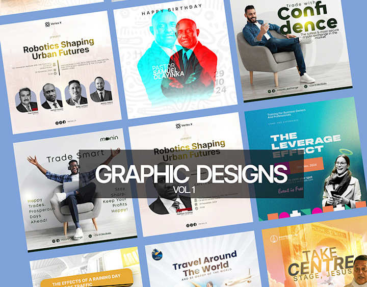 Cover image for Graphic Designs Catalogue (Vol. 1) :: Behance