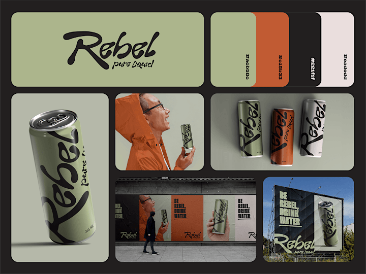 Cover image for Rebel Water Brand Identity