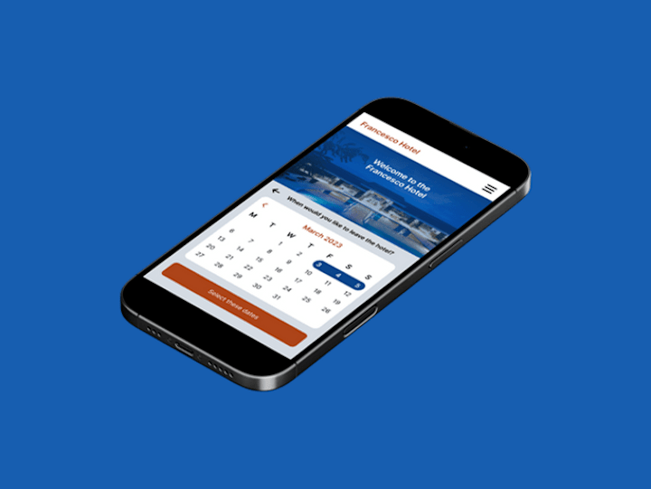 Cover image for Hotel Mobile Website Design