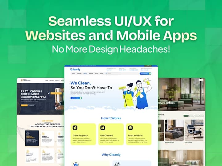 Cover image for Ui Ux Design for Web and Mobile Apps