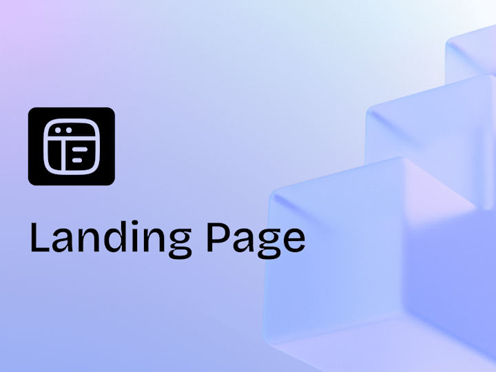 Cover image for Conversion-optimized Landing Page