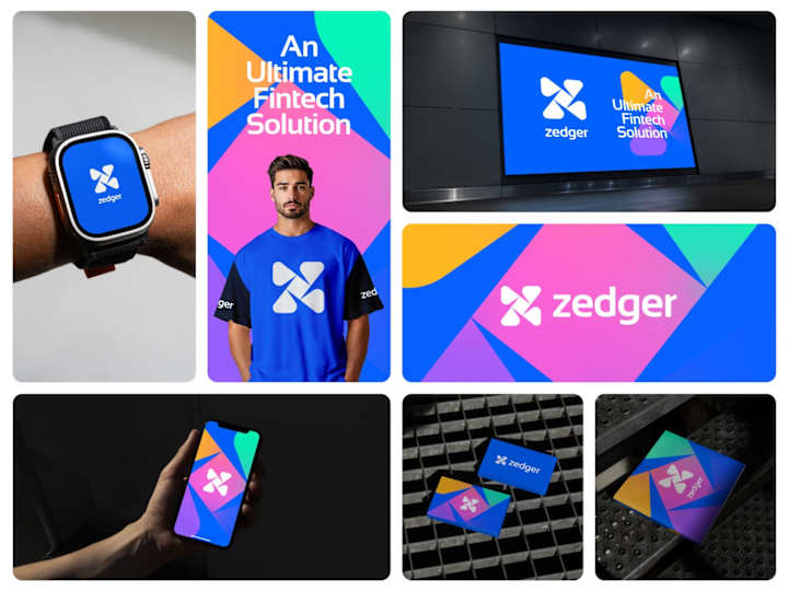 Cover image for zedger Branding- Web3 Fintech Platform