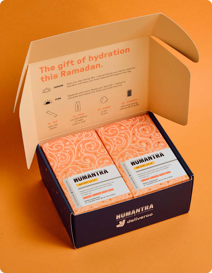 Cover image for Humantra Ramadan Packaging Design | Electrolytes