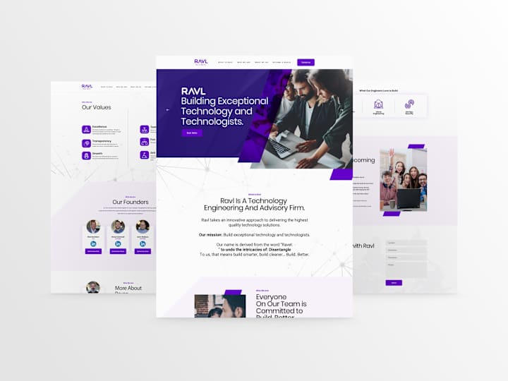 Cover image for Website Design UI 