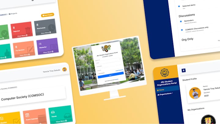 Cover image for JRU Student Organizations Portal