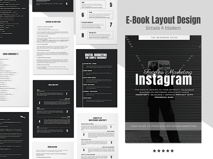 Cover image for Ebook Layout & Typography Design