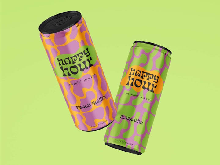Cover image for Happy Hour: A Mocktail in a Can 