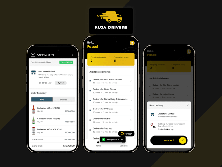 Cover image for Kuja Drivers - Mobile App | SAAS | Ecommerce | Software