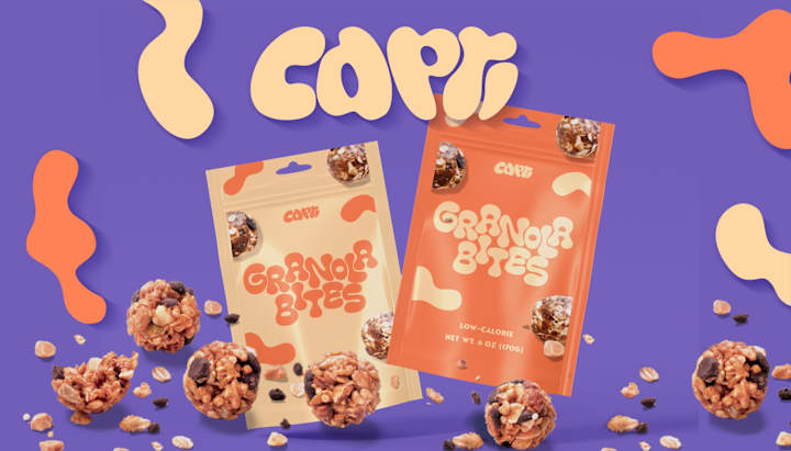 Cover image for Capri - Snack packaging design 