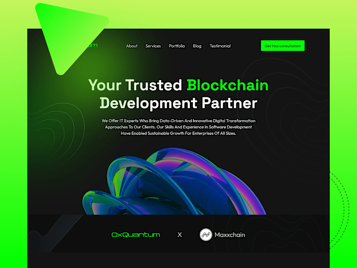 Cover image for Blockchain Website Design