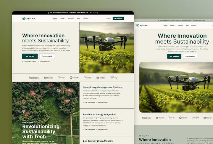 Cover image for AgroTech - Framer Template