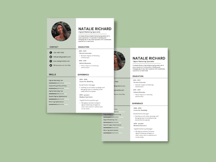 Cover image for Resume or CV Design