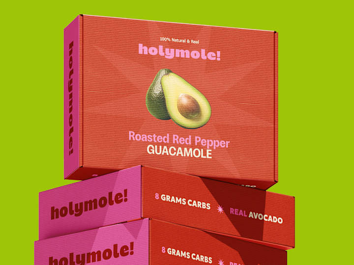 Cover image for Holymole! - Brand Identity + Packaging