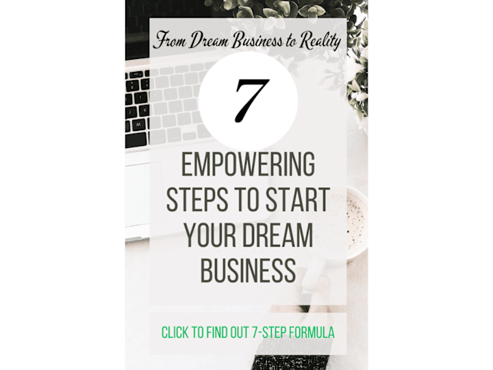 Cover image for Blog Post | 7 Empowering Steps to Start Your Dream Business