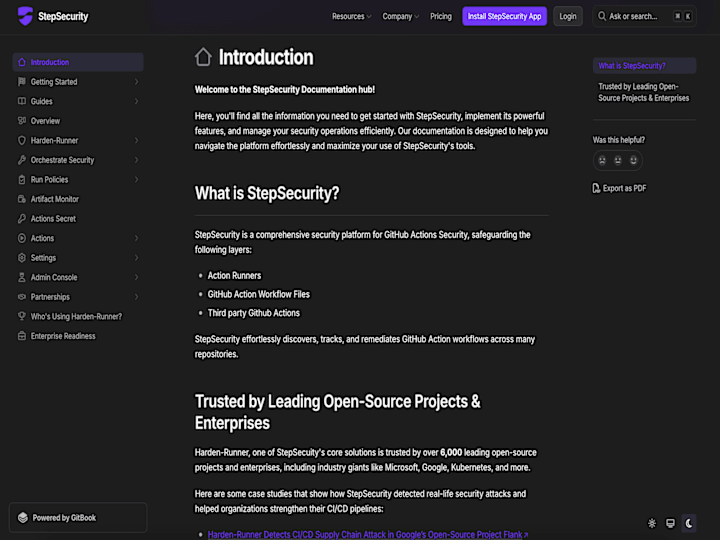 Cover image for Developer Documentation for CI/CD Security Platform
