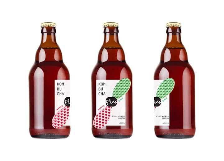 Cover image for Standing out in the Kombucha Market with minimalist design