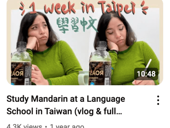 Cover image for Sponsored Video Review for a Mandarin Language School 