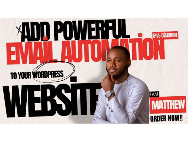 Cover image for I will add powerful WordPress email automation to your website