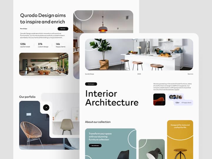 Cover image for Furniture E-commerce Website | Web Design