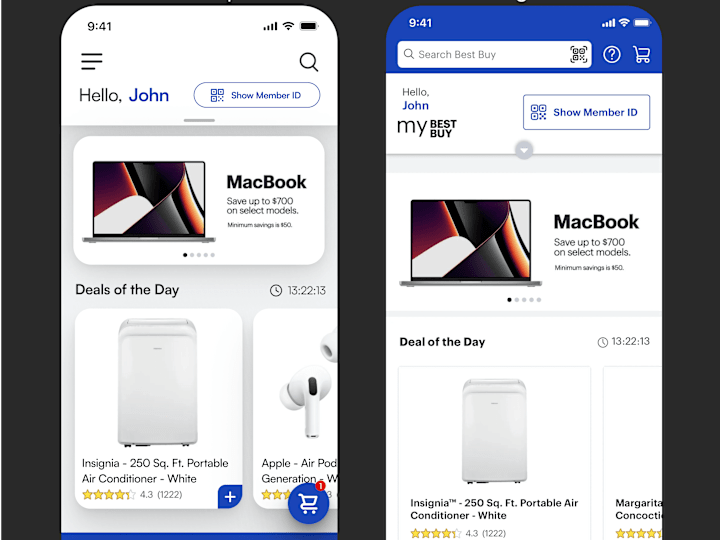 Cover image for Redesigning Best Buy's Home Screen