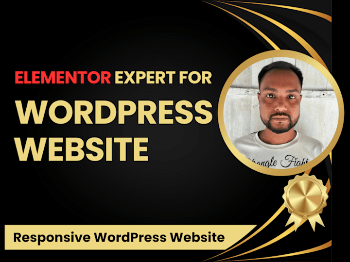 Cover image for I will be your creative elementor expert for wordpress website