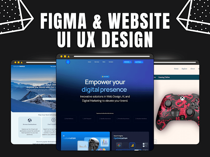 Cover image for Figma & Website UI UX Design