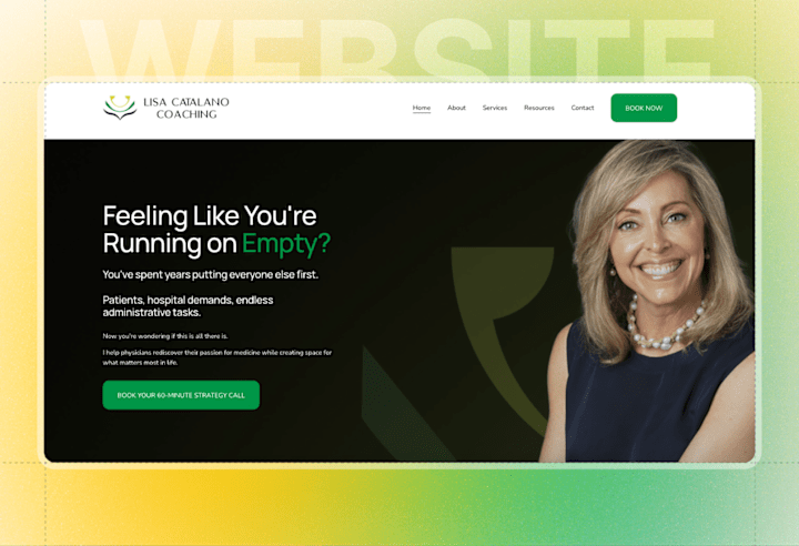 Cover image for Lisa Catalano Coaching Brand & Website Transformation