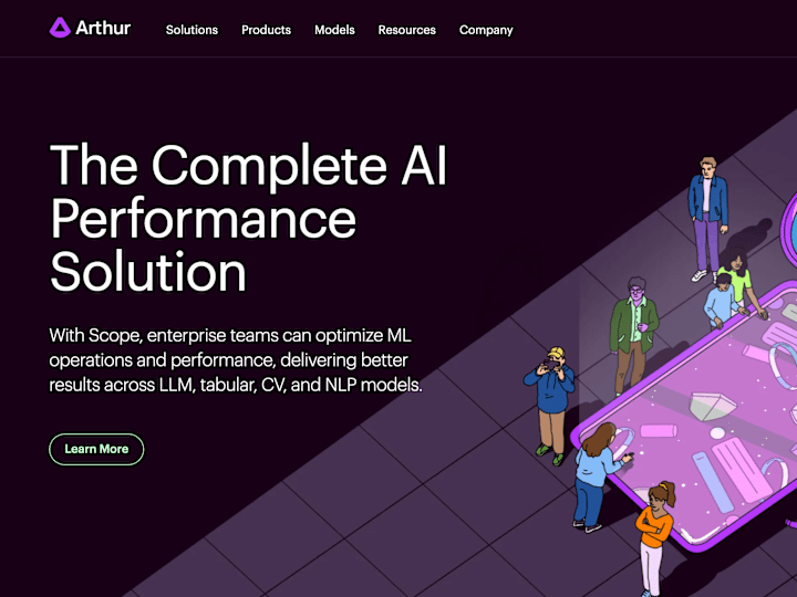 Cover image for Advanced ReactJS Development for Arthur.ai in Fintech