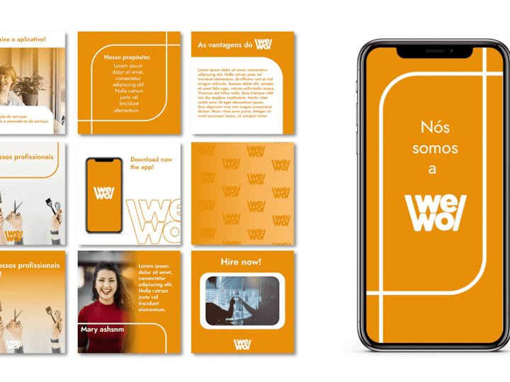 Cover image for Brand identity WEWO
