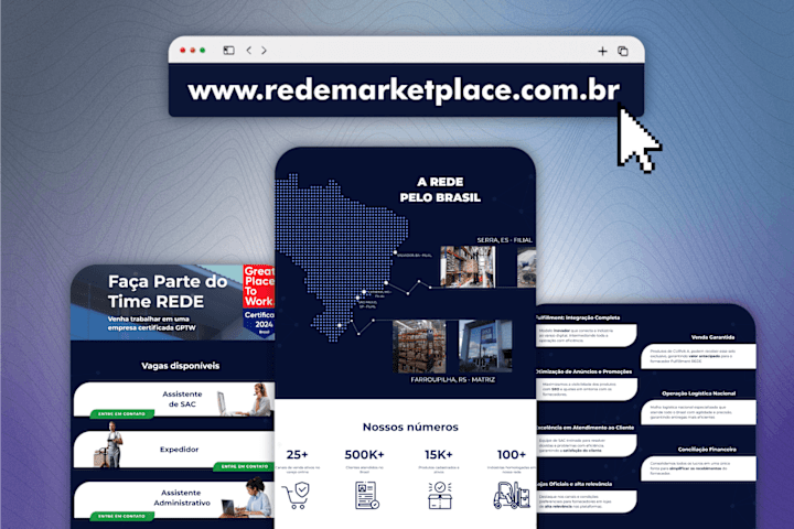 Cover image for Rede Marketplace - Web Design