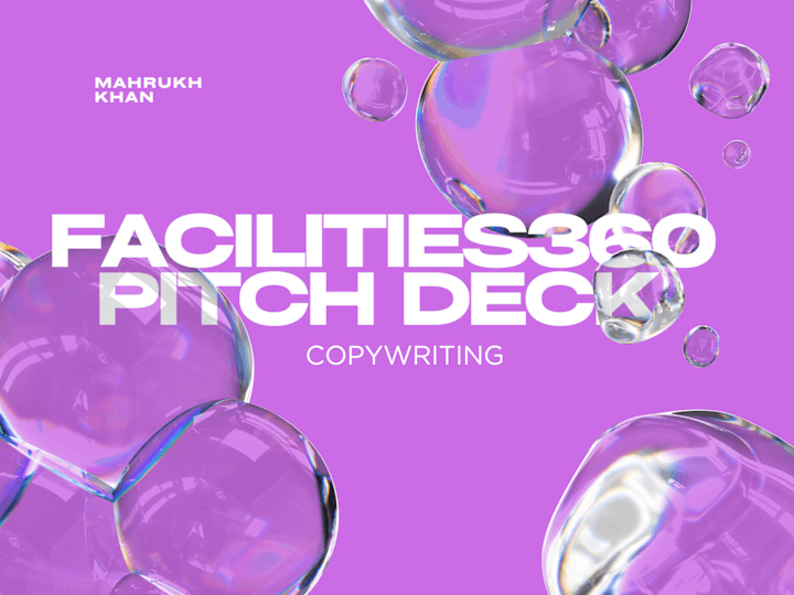 Cover image for Facilities360 Pitch Deck: Crafting a Compelling Story