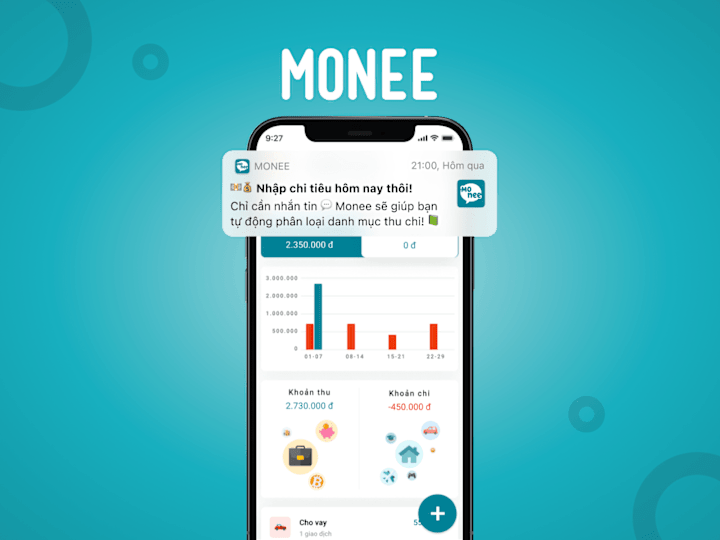 Cover image for Monee - Management Financial App