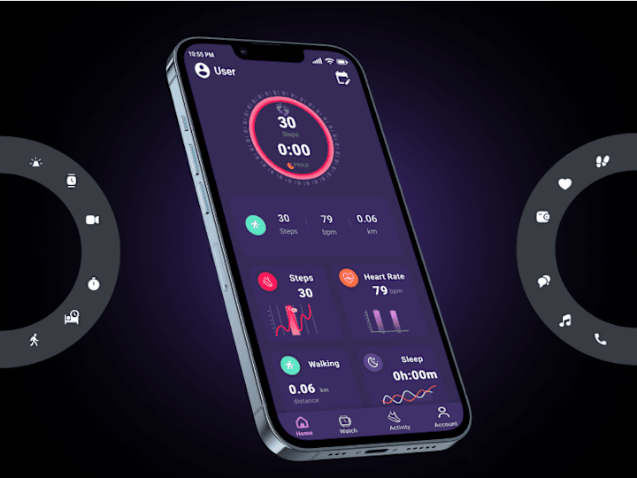 Cover image for Fitness Tracking App Design I UI/UX