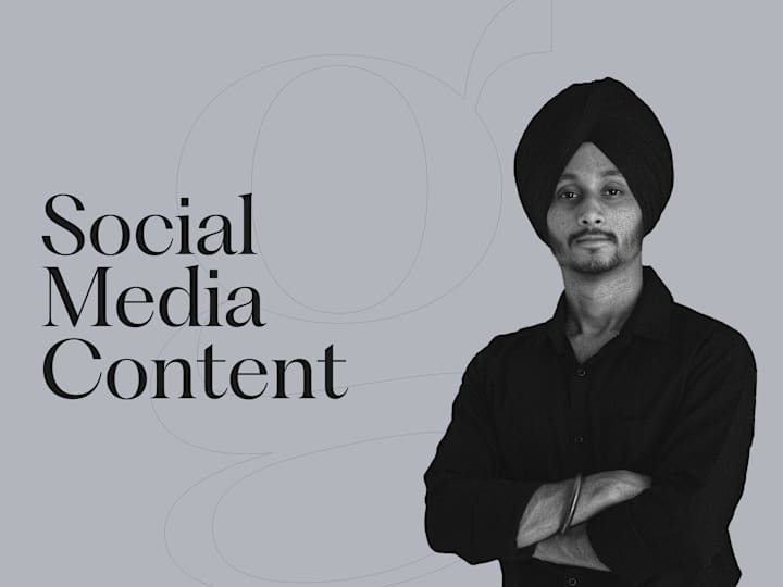 Cover image for Engaging social media content for posts and captions