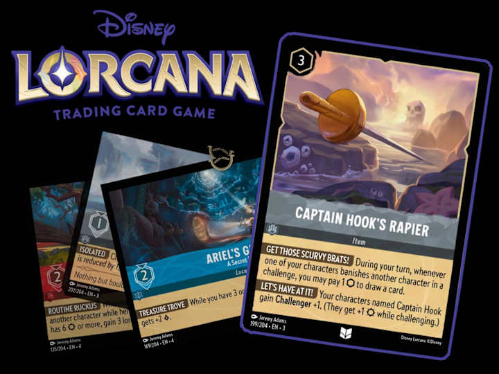 Cover image for Disney Lorcana Digitally Painted Cards