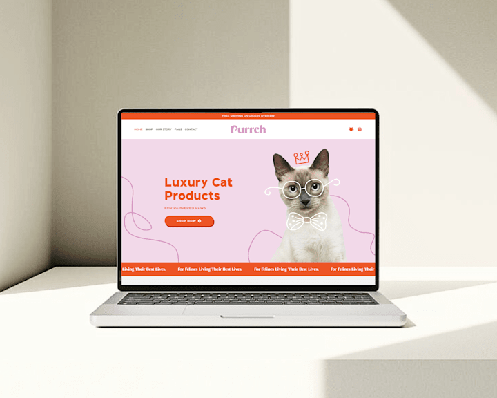 Cover image for Purrch - Figma Design to Shopify Development