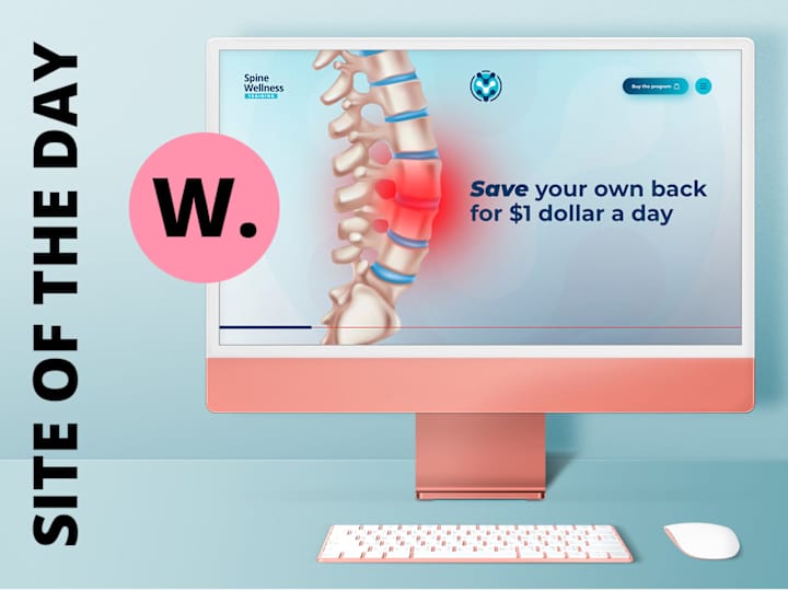 Cover image for Spine Wellness Training - UI/UX and Wordpress development