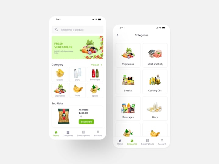 Cover image for Improving retention rate in a redesigned grocery app